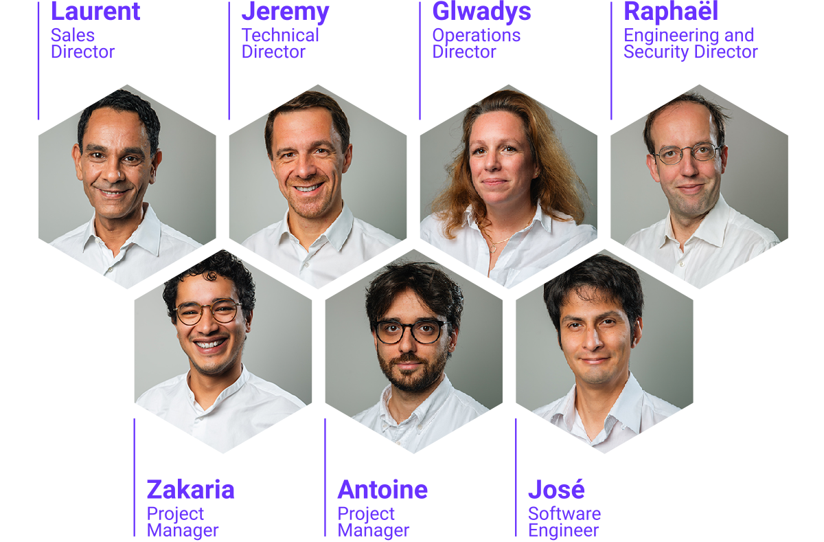 Portraits of the Spacivox team
